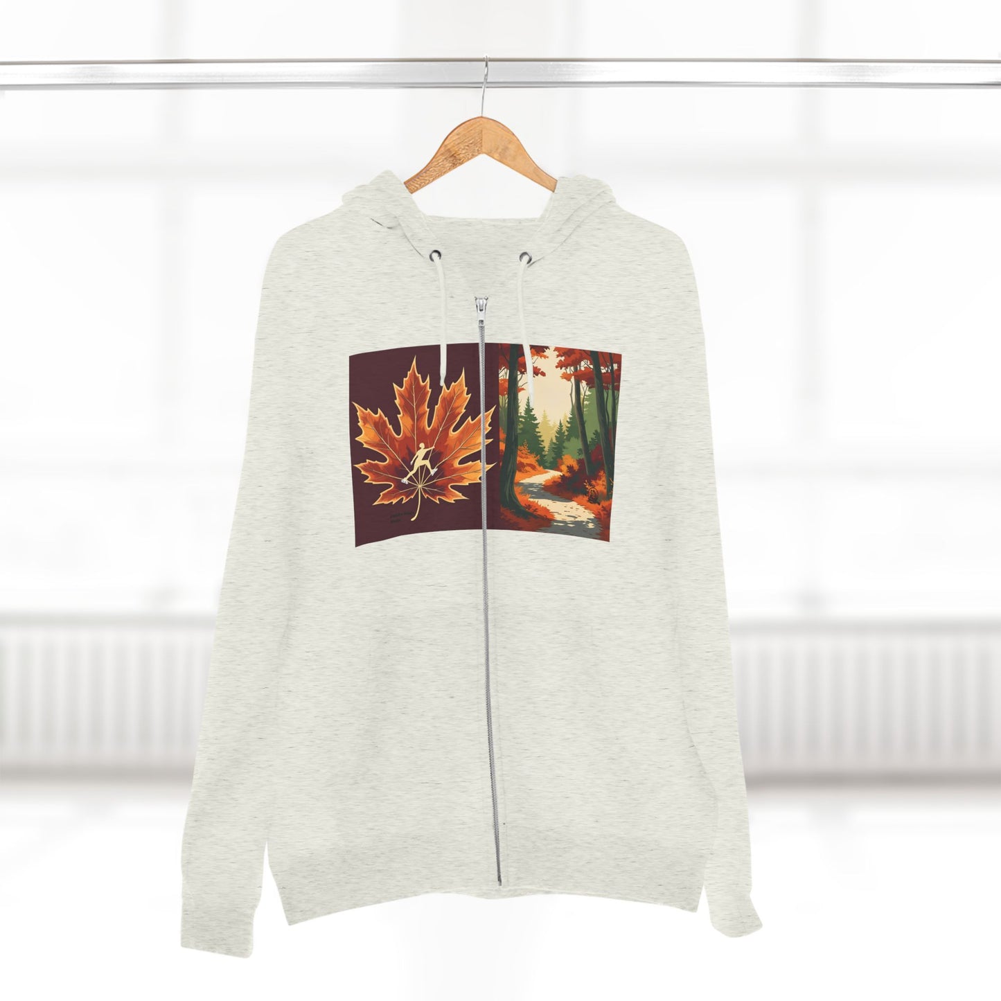 Autumn Trail Zip Hoodie (Ice Skate edition) Paddle Frogs™