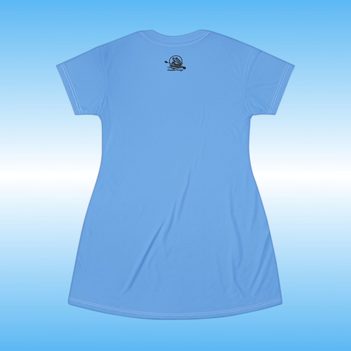 Blue | Beautiful You T-Shirt Dress | Paddle Frogs™