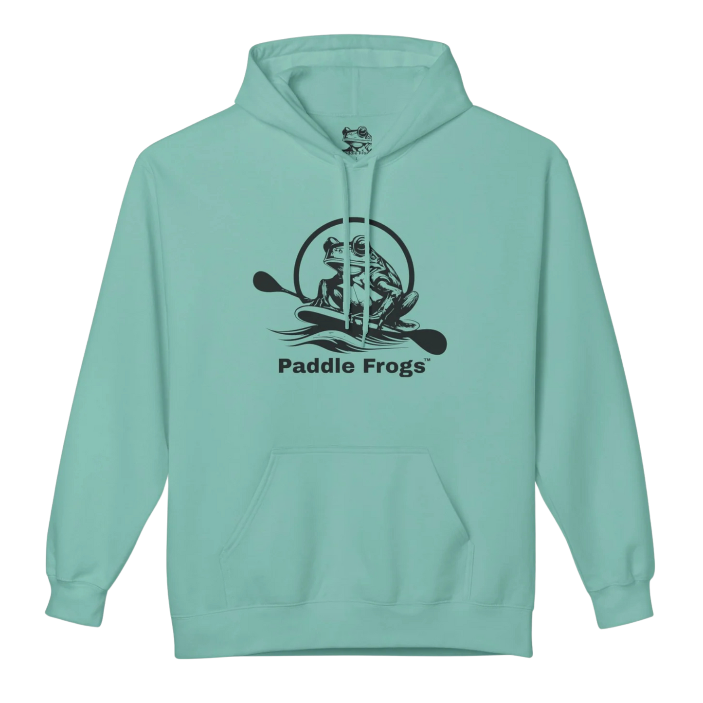 Aquatic Green | Paddle Frogs™ Soft Fleece Hoodie: Soft Fleece, Wild Soul (12 Colors)