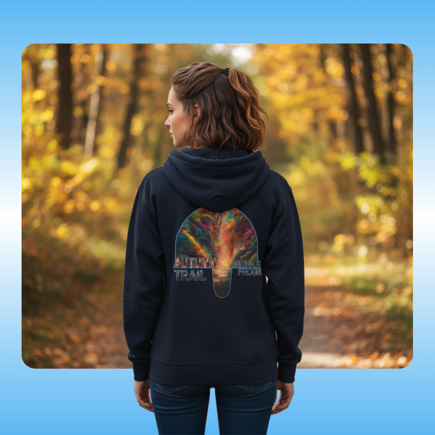 I Love Autumn Trail: Full-Zip Storyteller Hoodie