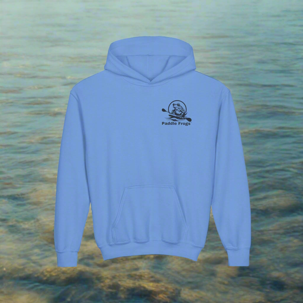 Beautiful Blue Kids Hoodie #PaddleFrogs