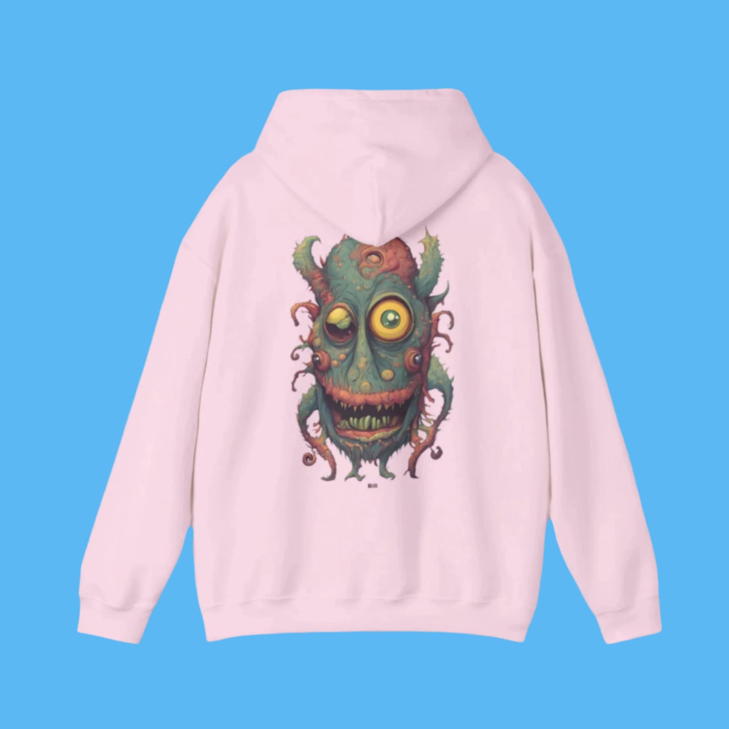 Bill original Paddle Frogs light pink hoodie jacket with pockets