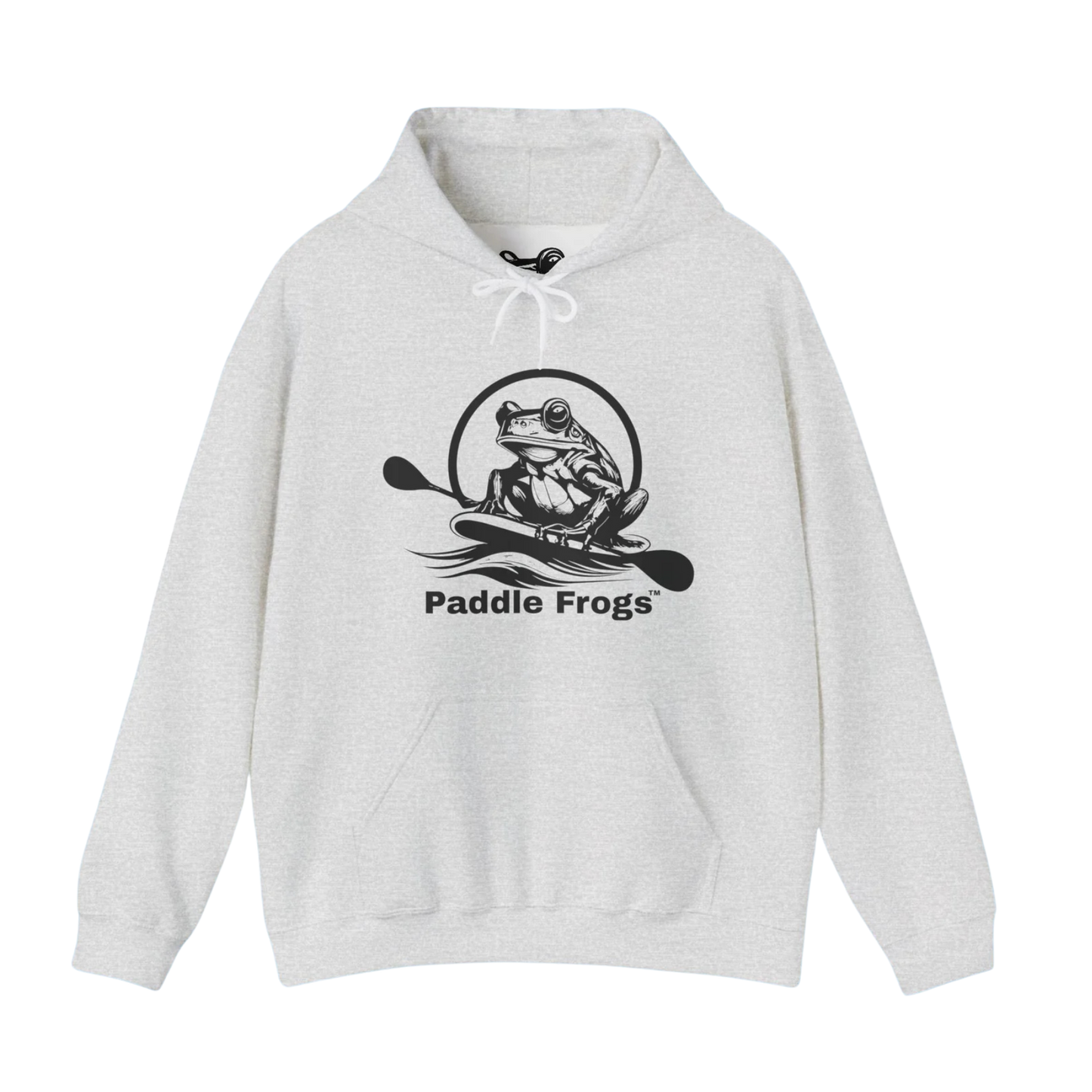 Extra Cozy & Warm Paddle Frogs™ Hoodie: (4 colors) Ash gray