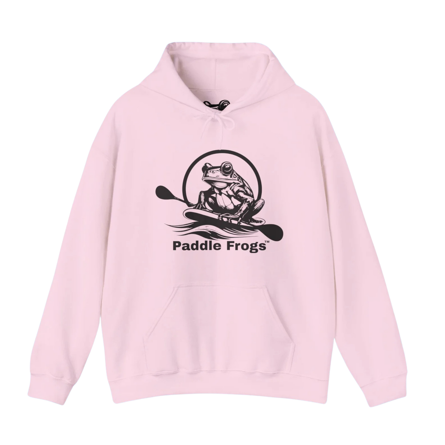 Extra Cozy & Warm Paddle Frogs™ Hoodie: (4 colors) light pink