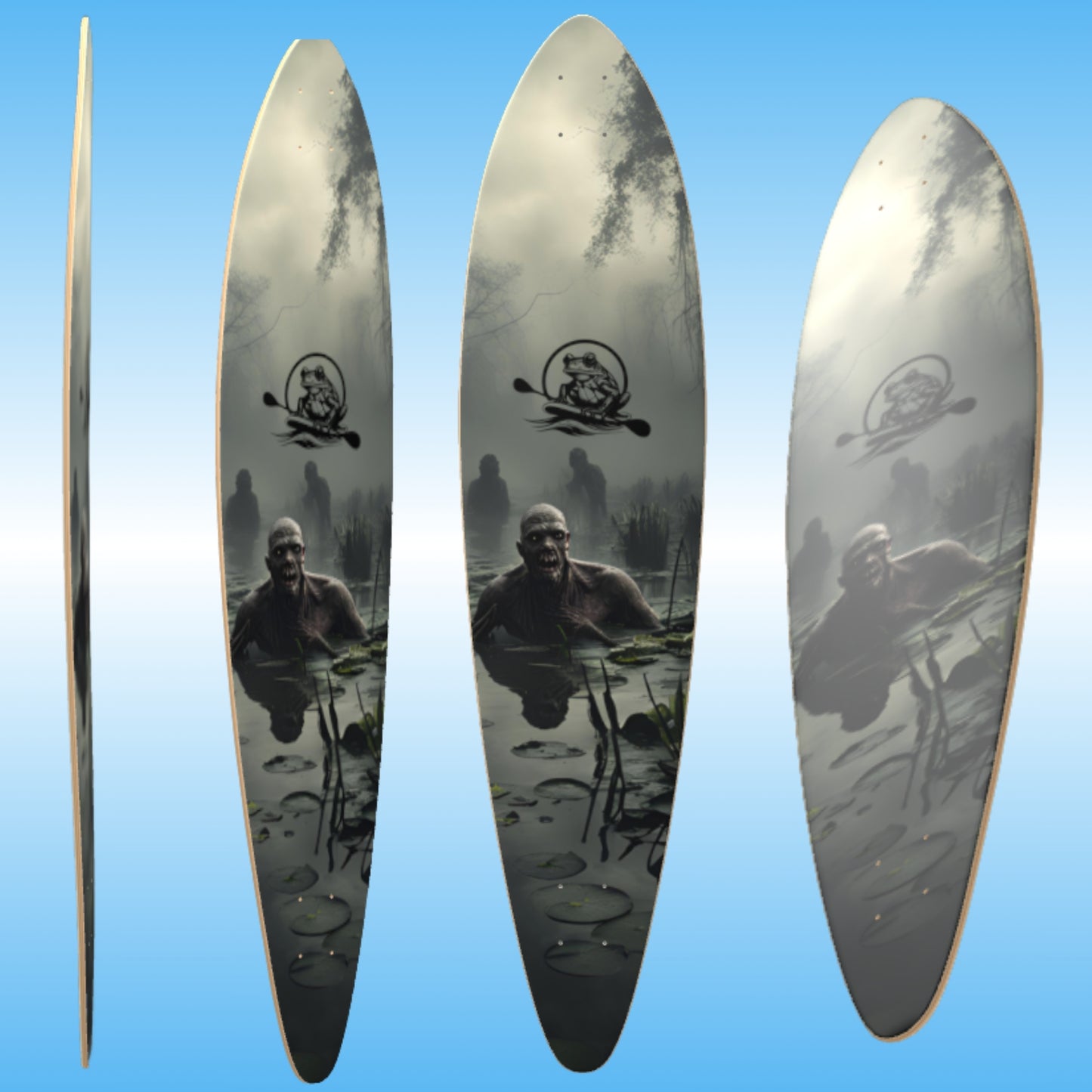 Florida Nightmare | Pintail Longboard Pro Skateboard Deck