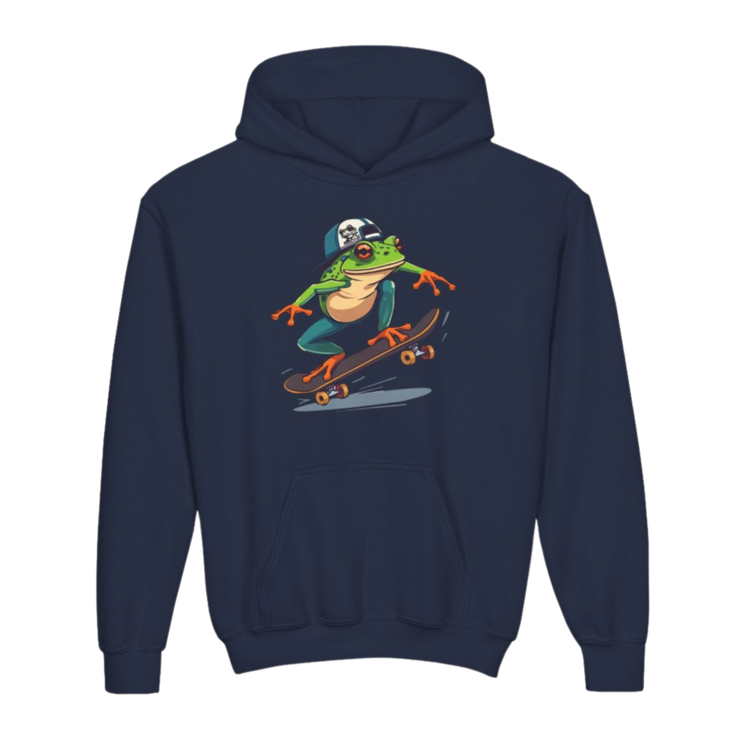 Froghopper Skate Hoodie | Paddle Frogs™ Kids Navy Blue