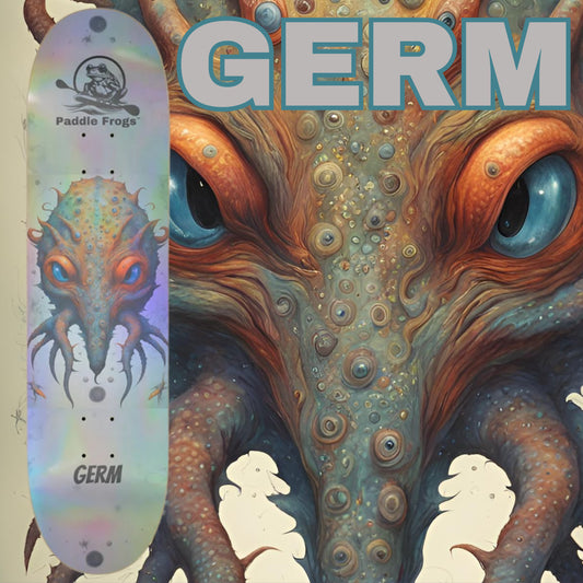 Germ _ Pro skateboard decks by Paddle Frogs | Popsicle Cruiser