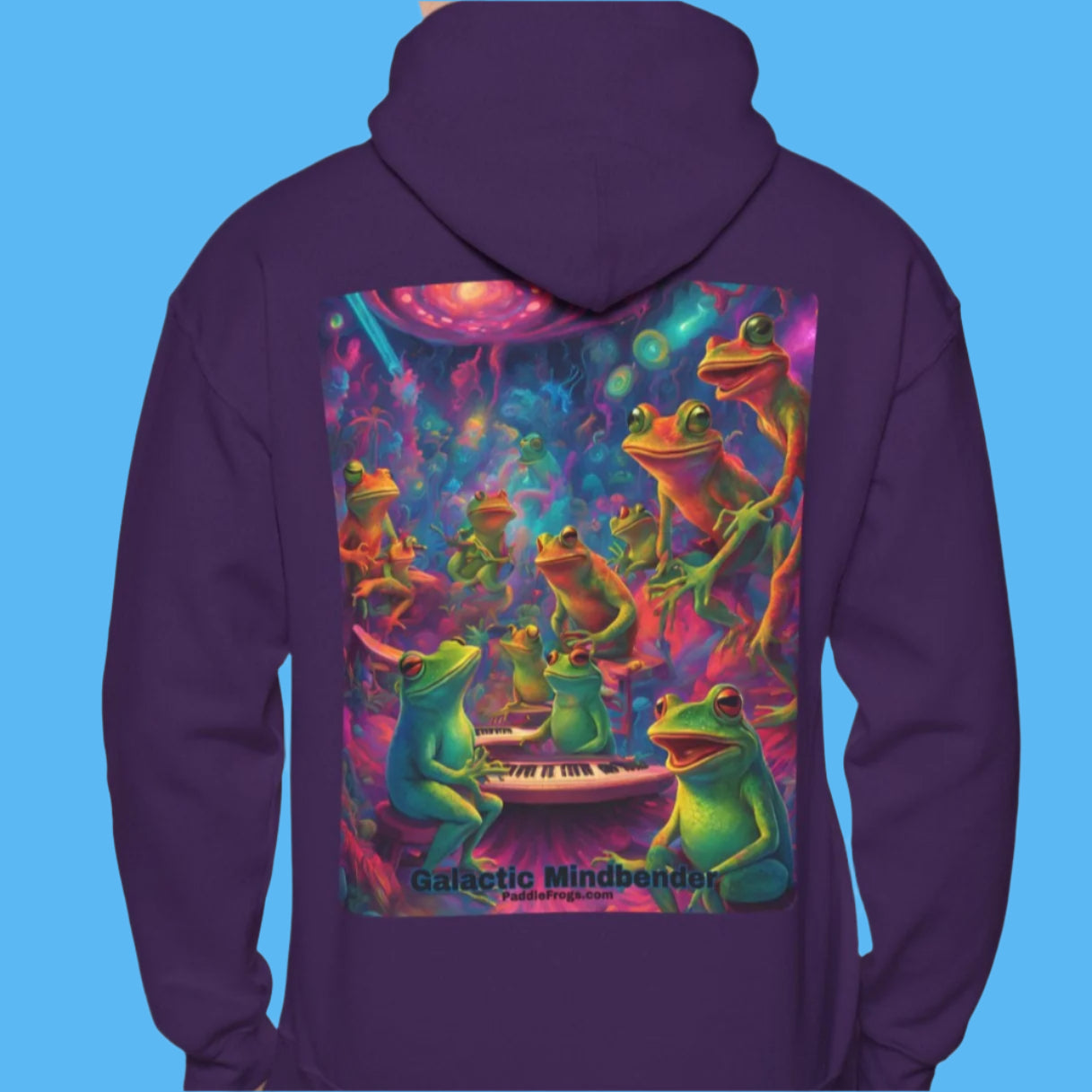Galactic Mindbender by Paddle Frogs in Purple