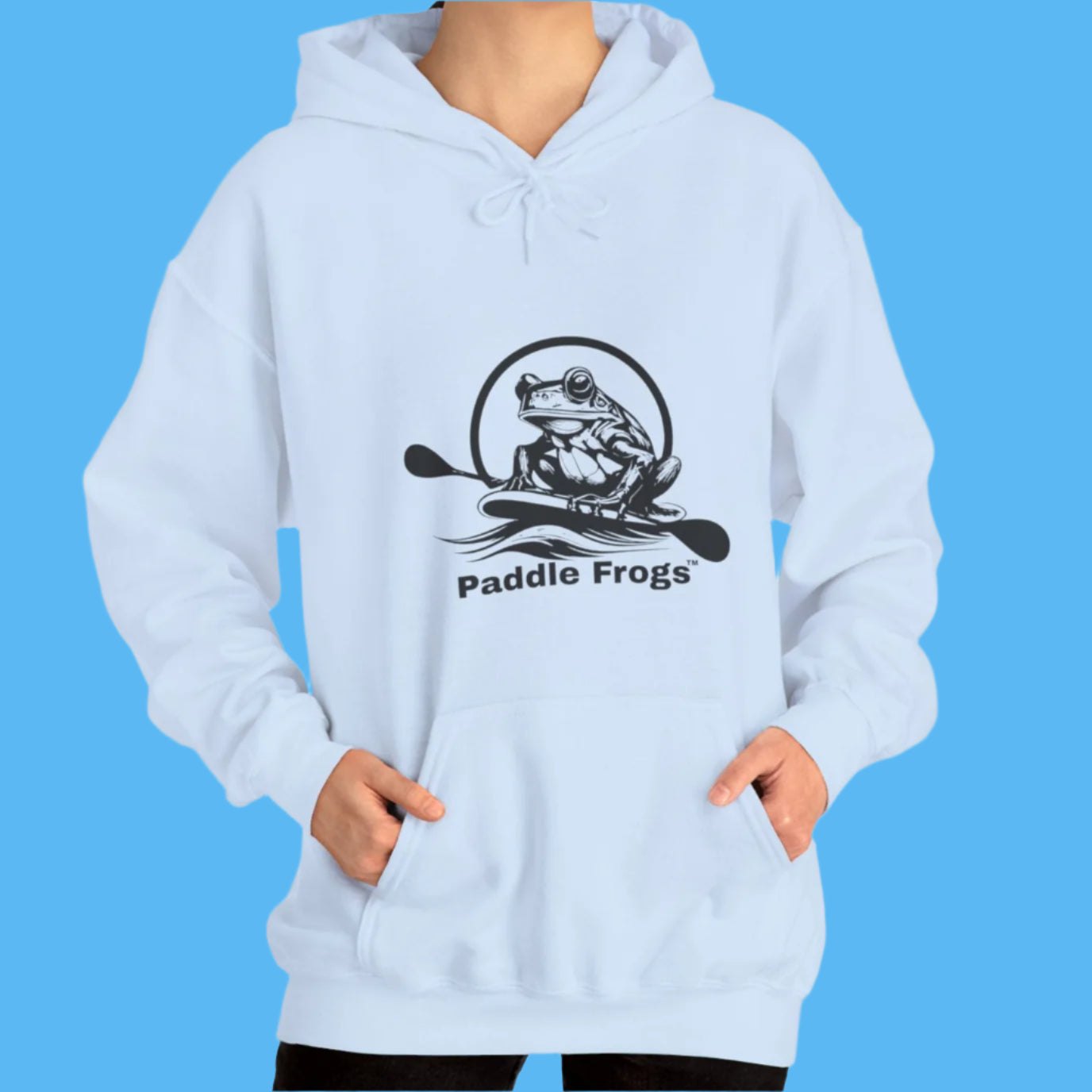 Galactic Mindbender by Paddle Frogs in light blue frontside logo
