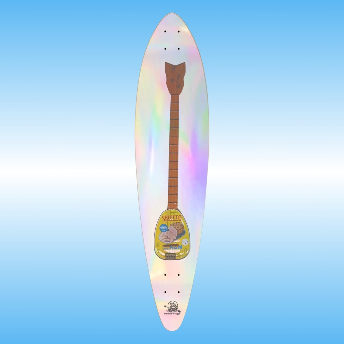 Ham Can Banjo - Paddle Frogs - Pintail Longboard skateboard