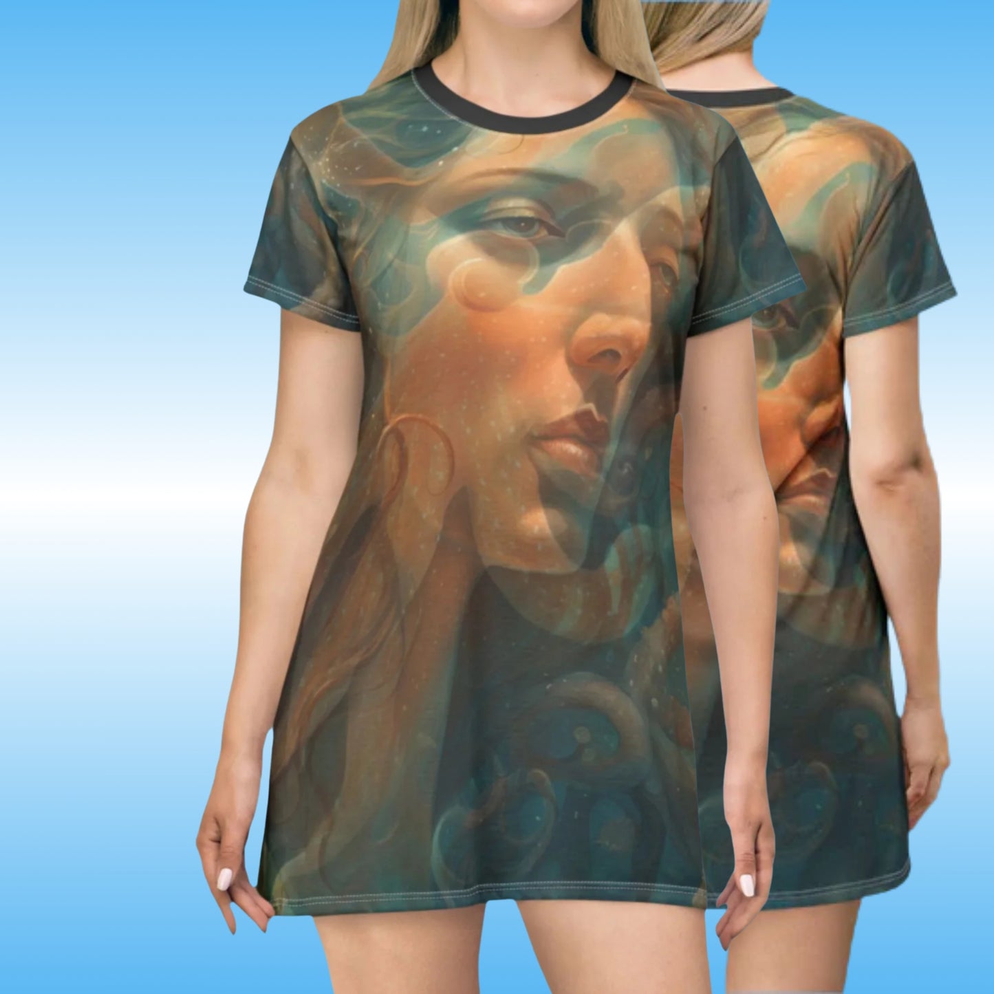Lady Octopus | T-Shirt Dress | Paddle Frogs
