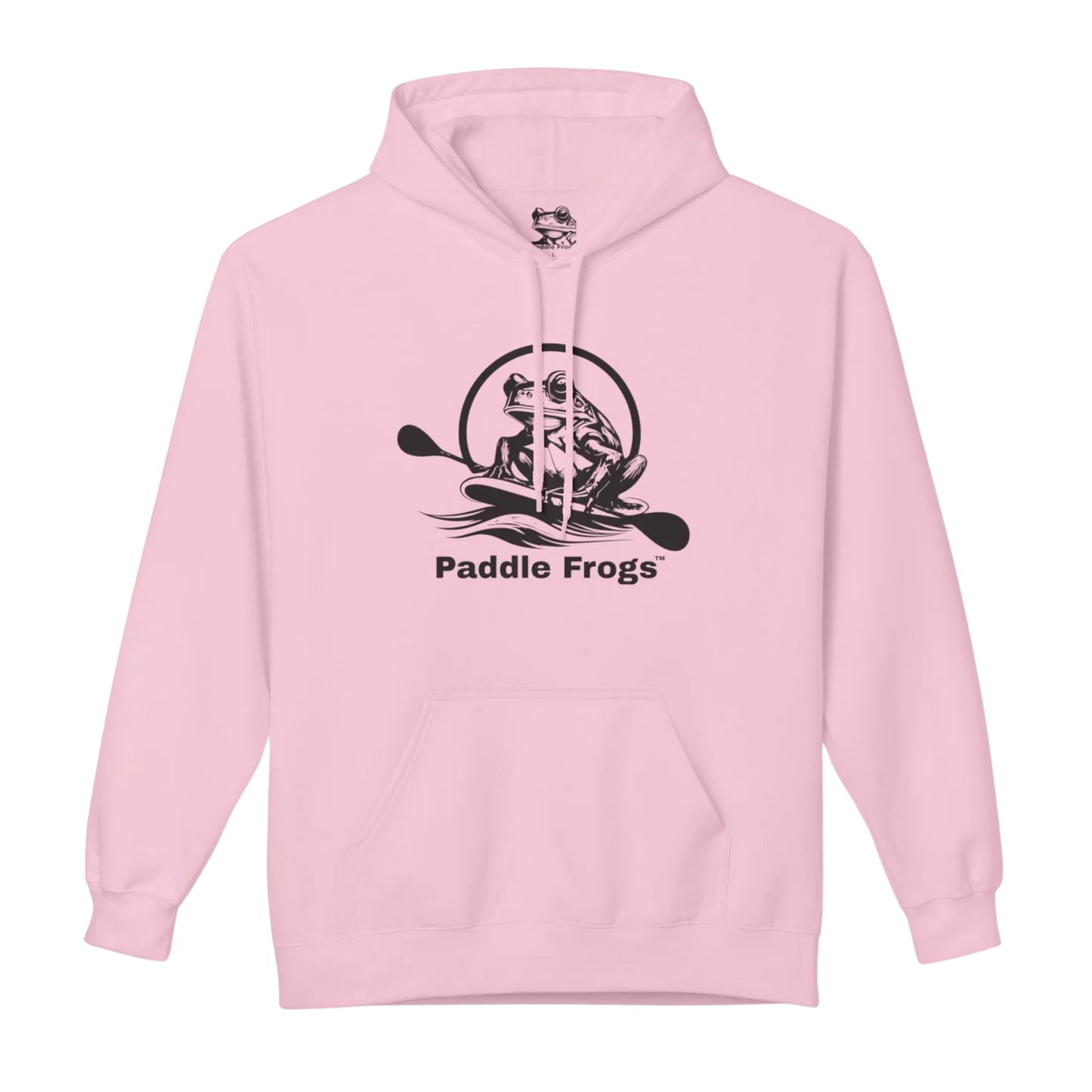 Light Pink | Paddle Frogs™ Soft Fleece Hoodie: Soft Fleece, Wild Soul (12 Colors)