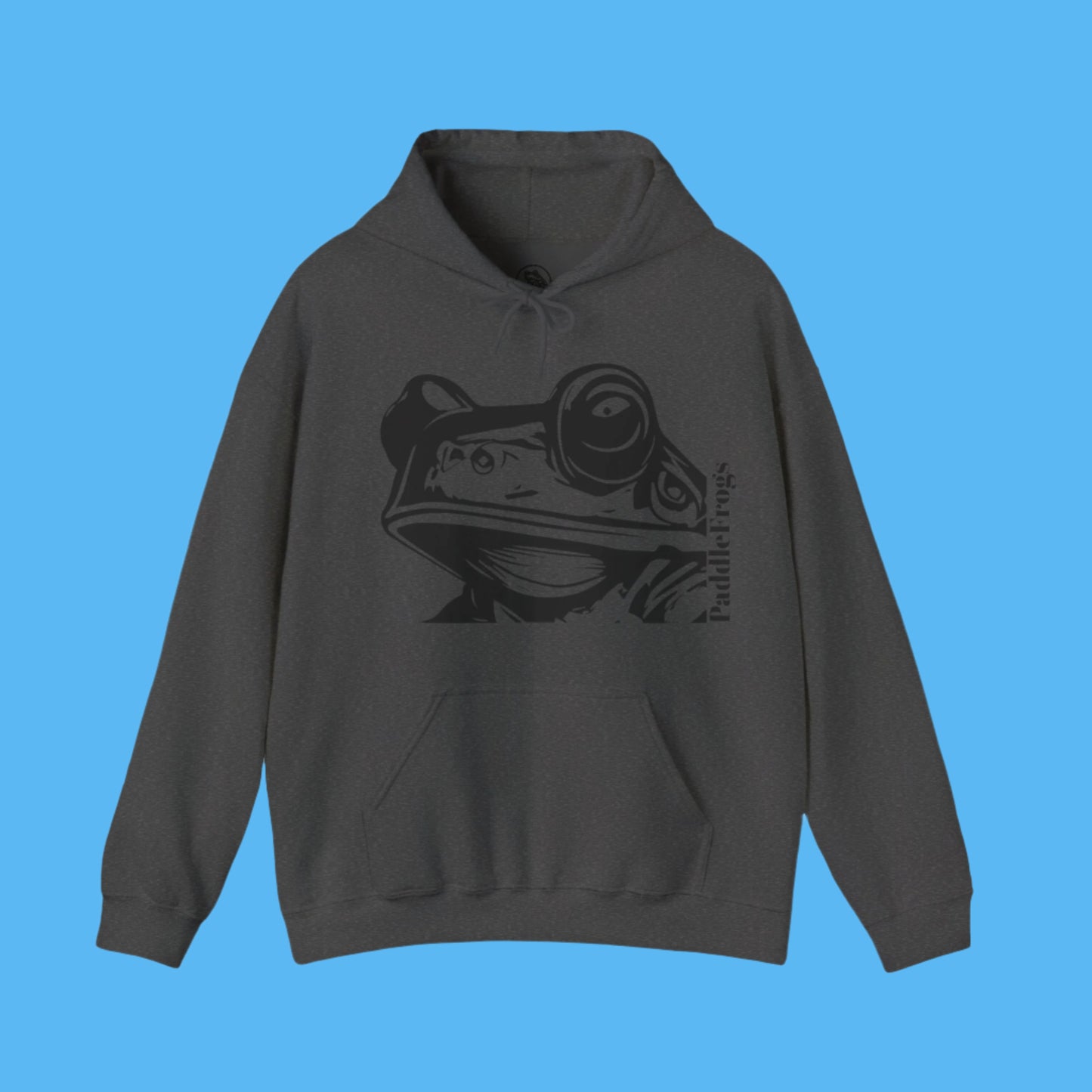 Molphunktzer Hoodie by Paddle Frogs Outdoor Gear in Darkened Heather