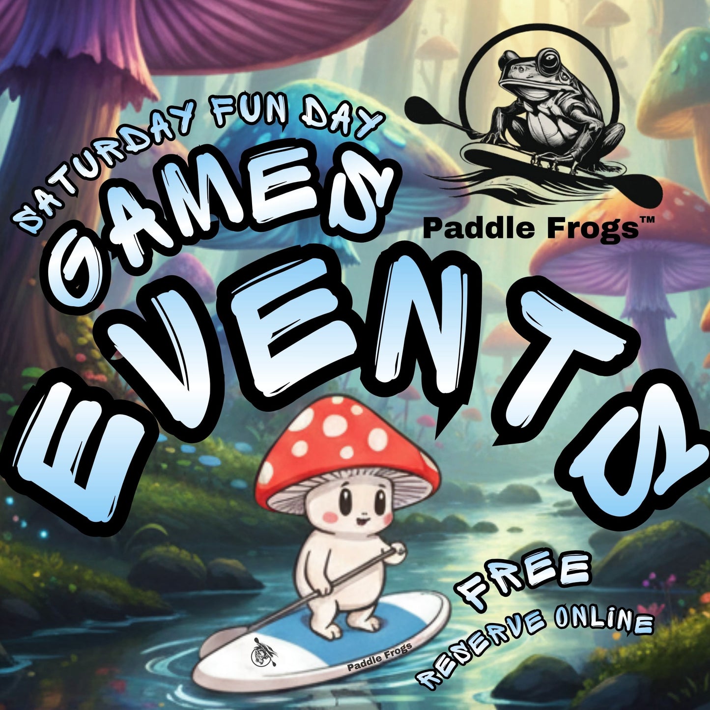 Events at Paddle Frogs