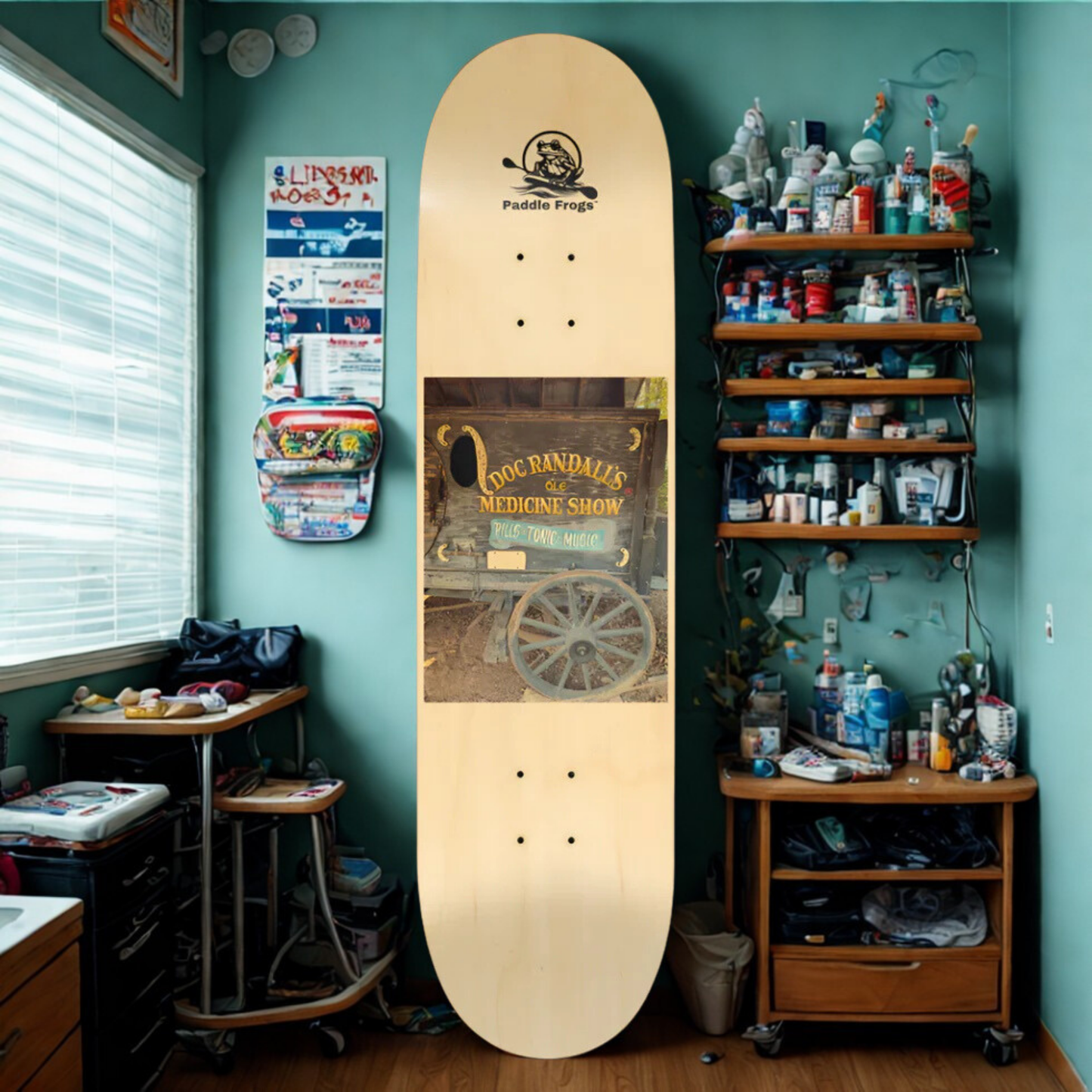Pills Tonic Music - Paddle Frogs - bad drugs - Professional 7 Layer Maple Decks