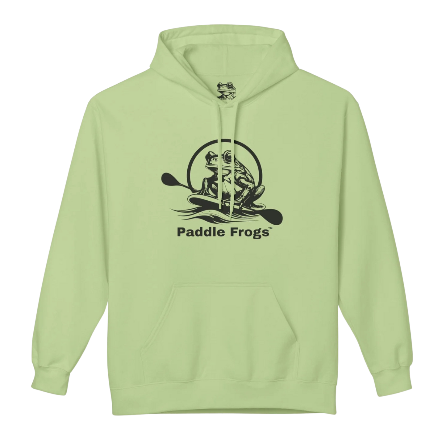 Pistachio Green | Paddle Frogs™ Soft Fleece Hoodie: Soft Fleece, Wild Soul (12 Colors)