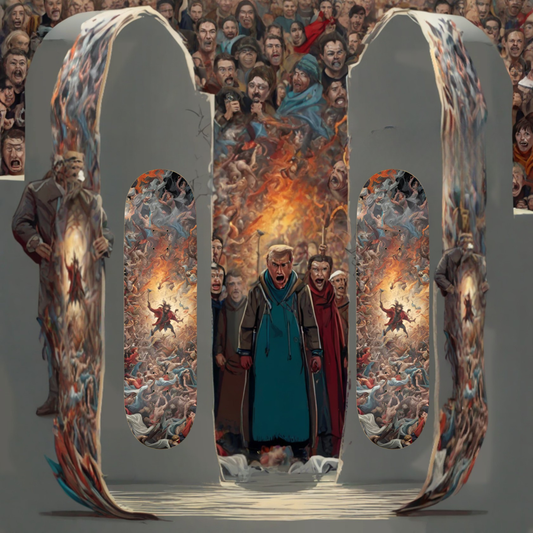 Politico-Jesterphile - Paddle Frogs - the mob of fools - Professional 7 Layer Maple Decks