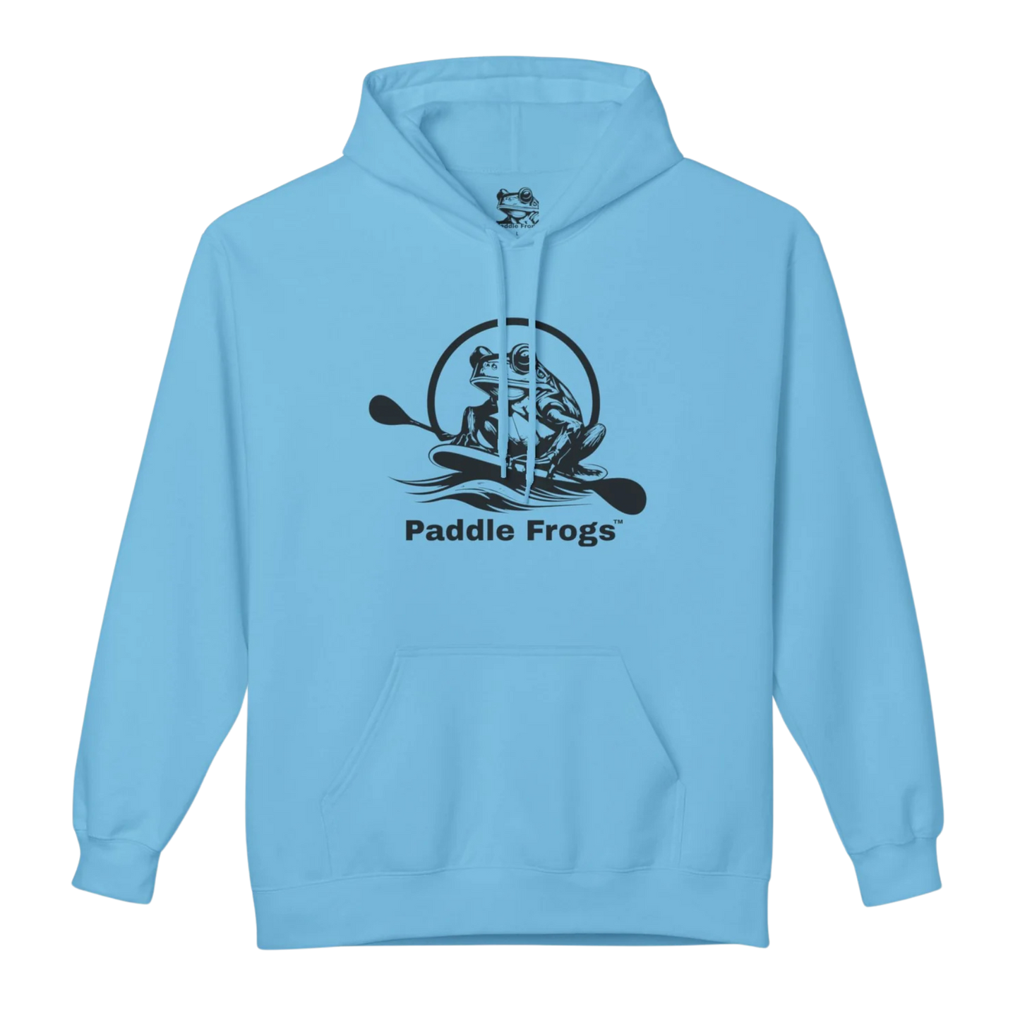 Sky Blue | Paddle Frogs™ Soft Fleece Hoodie: Soft Fleece, Wild Soul (12 Colors)