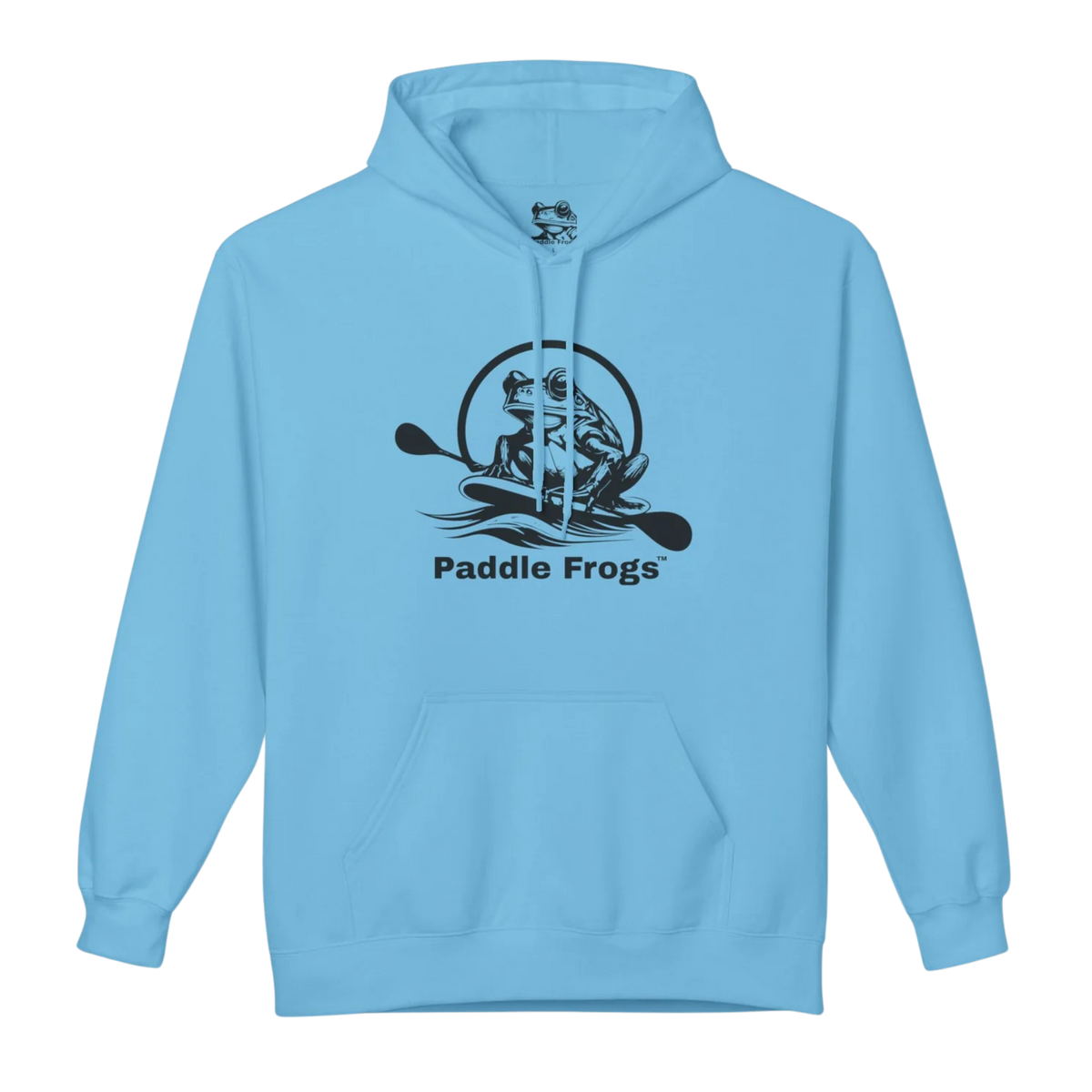 Sky Blue | Paddle Frogs™ Soft Fleece Hoodie: Soft Fleece, Wild Soul (12 Colors)