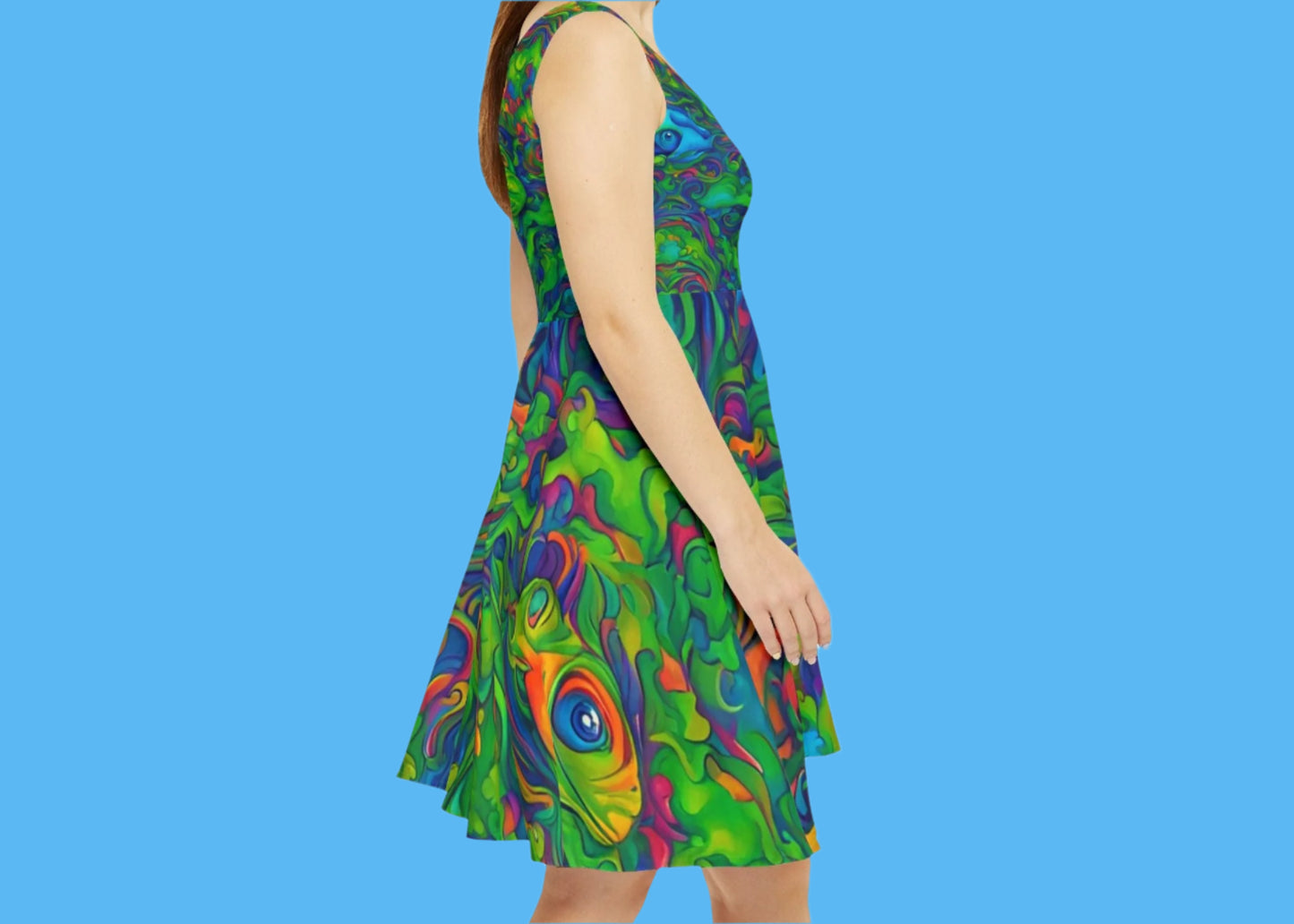 Summer Dress | Trippin Over Frogs | Cute flowing dress | by Paddle Frogs