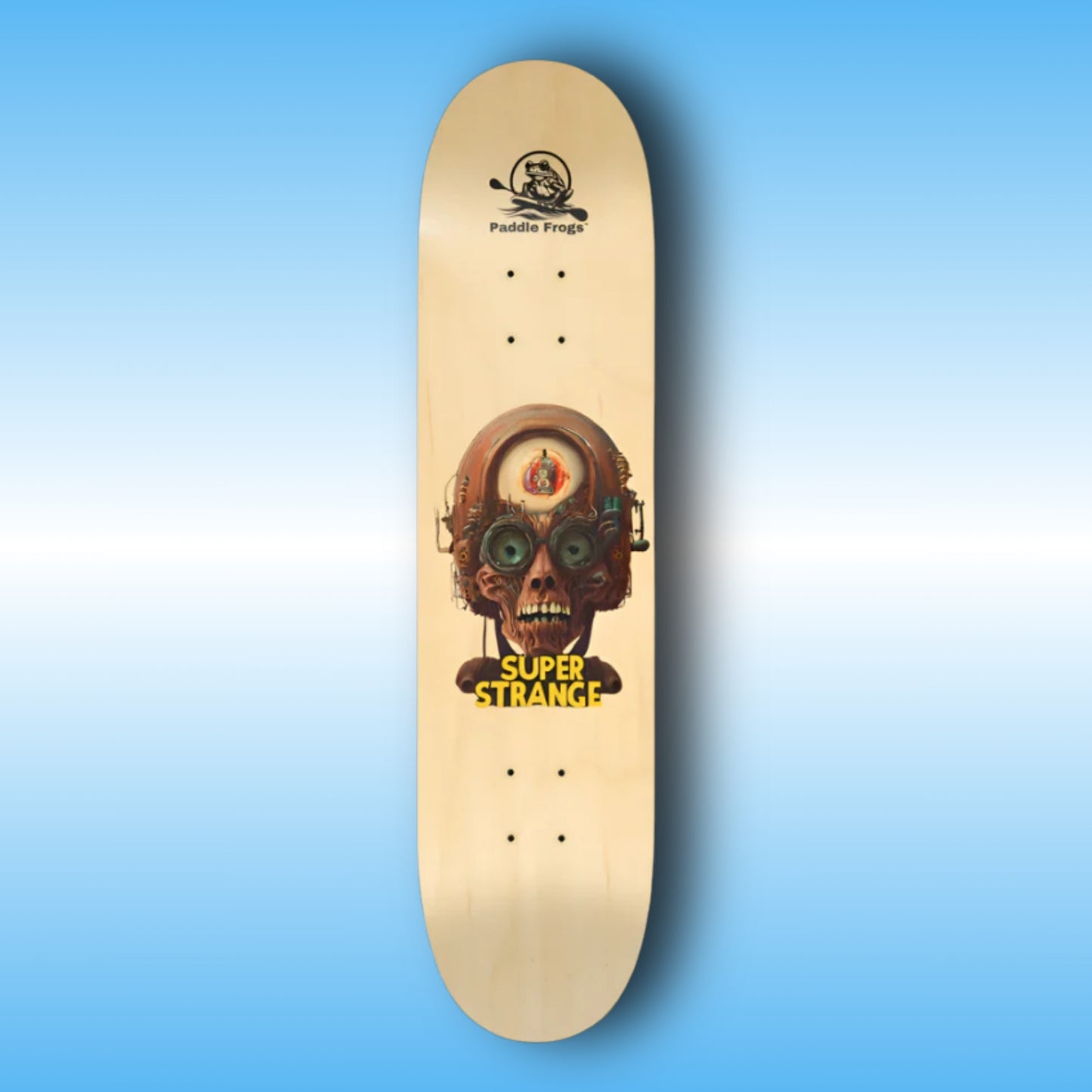 Super Strange | Paddle Frogs | Professional 7 layer skateboard deck