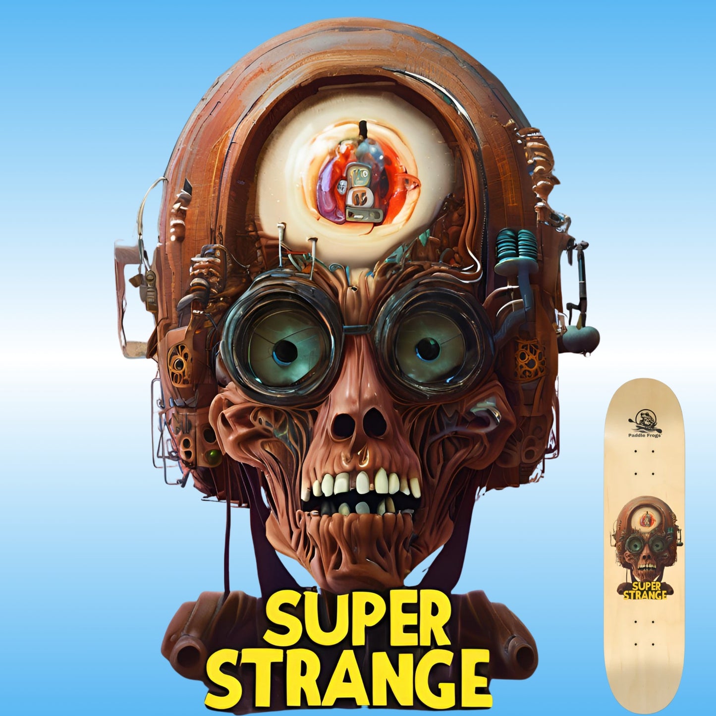 Super Strange | 7.75 Pro Skateboard Deck | Paddle Frogs™