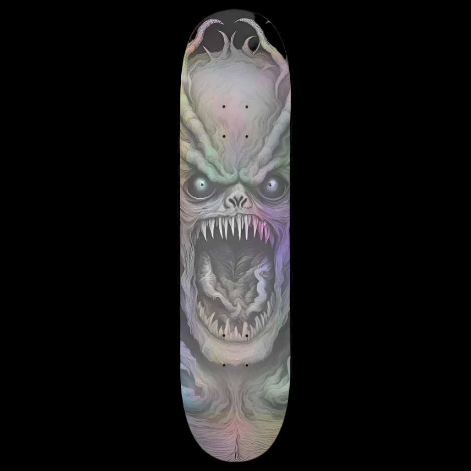 The Beast! Can you tame the Beast? Ride the thrilling popsicle skateboard deck to find your inner talents. The Beast from the Paddle Frogs Adventure Stories.