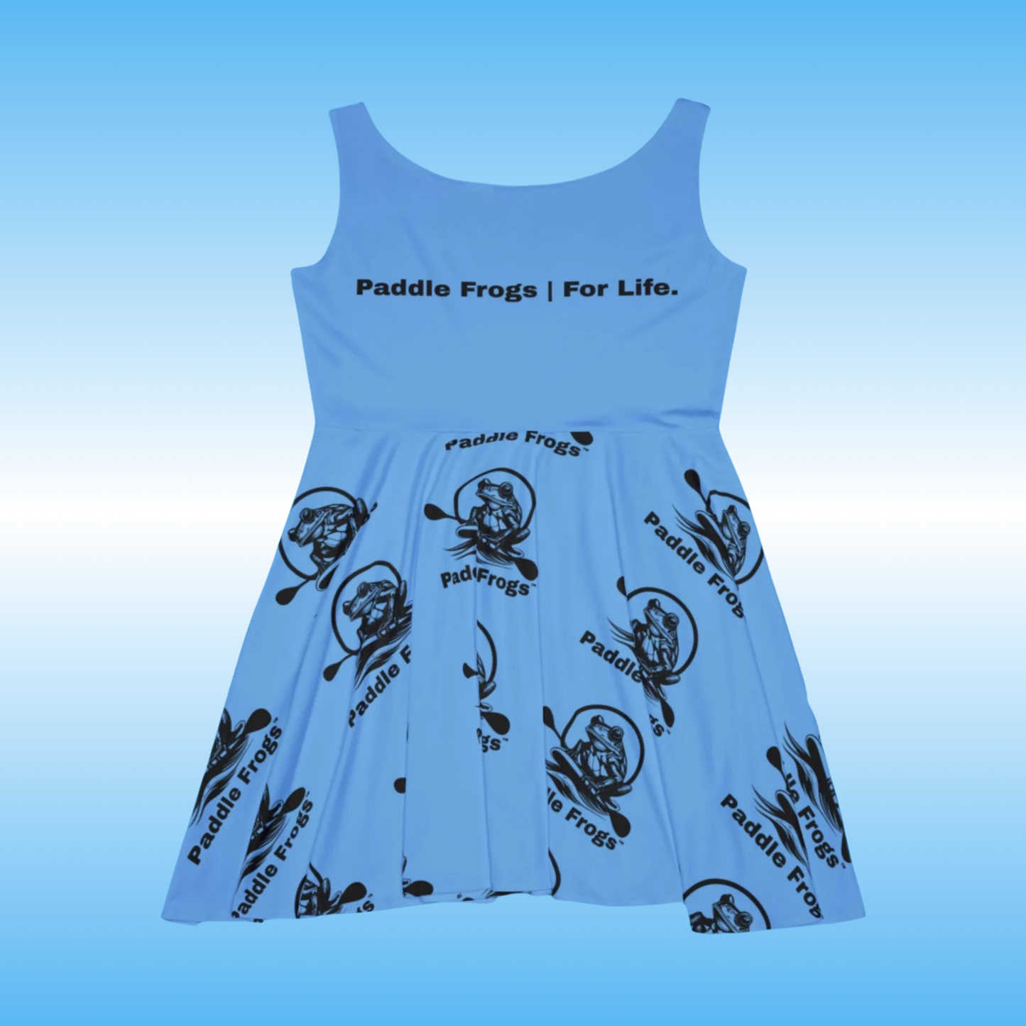 Beautiful Blue Sundress | Skater Dress