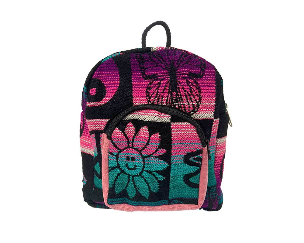 Mini "Baby" Hippie Style Ecuadorian Backpack
