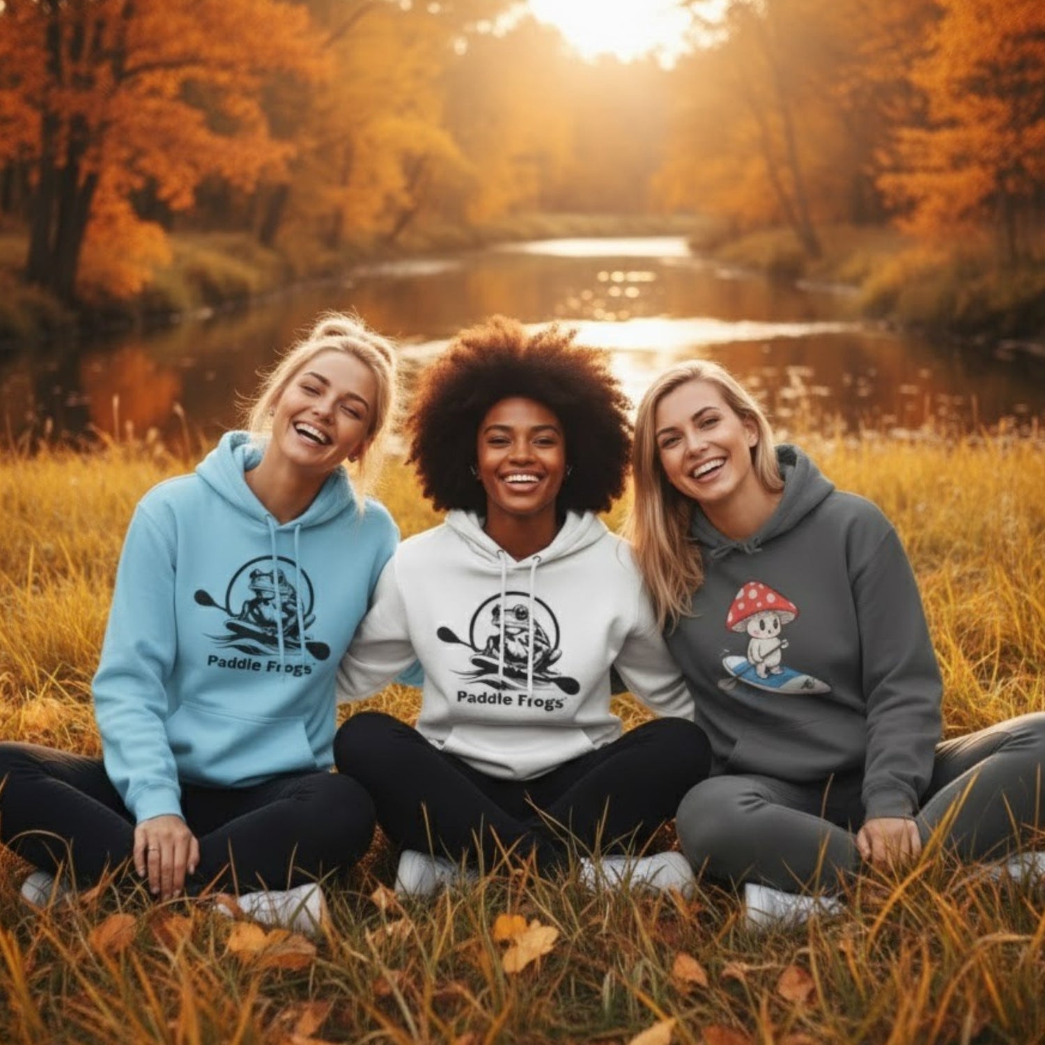 Hoodies your journey layer collection by Paddle Frogs Outdoor Gear  Skate & Paddle Life in Balance