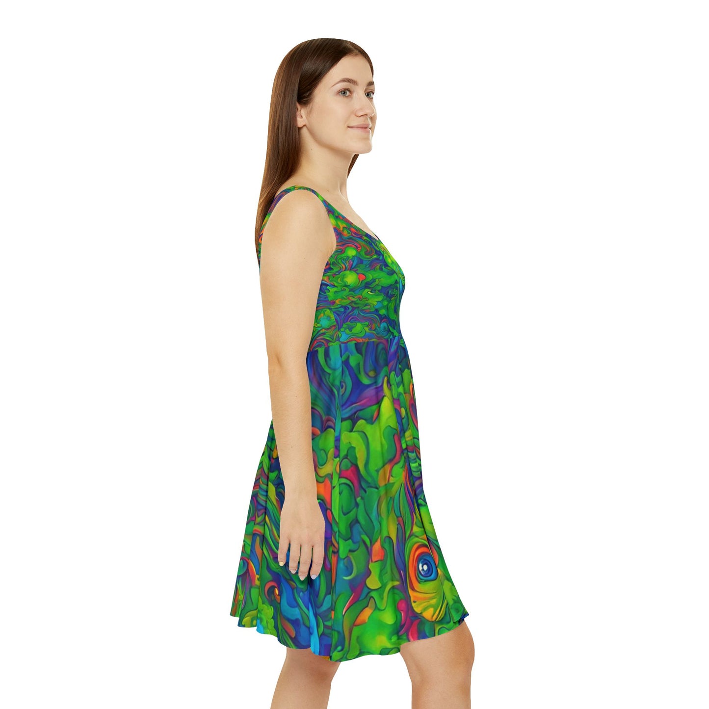 Trippin on Frogs Skater | Sun Dress