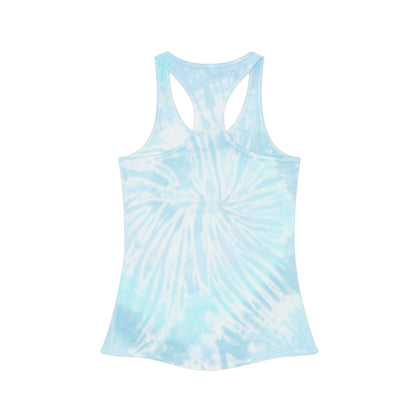 Tie-Dye Racerback Tank Top - Lagoon or Cotton Candy - Paddle Frogs