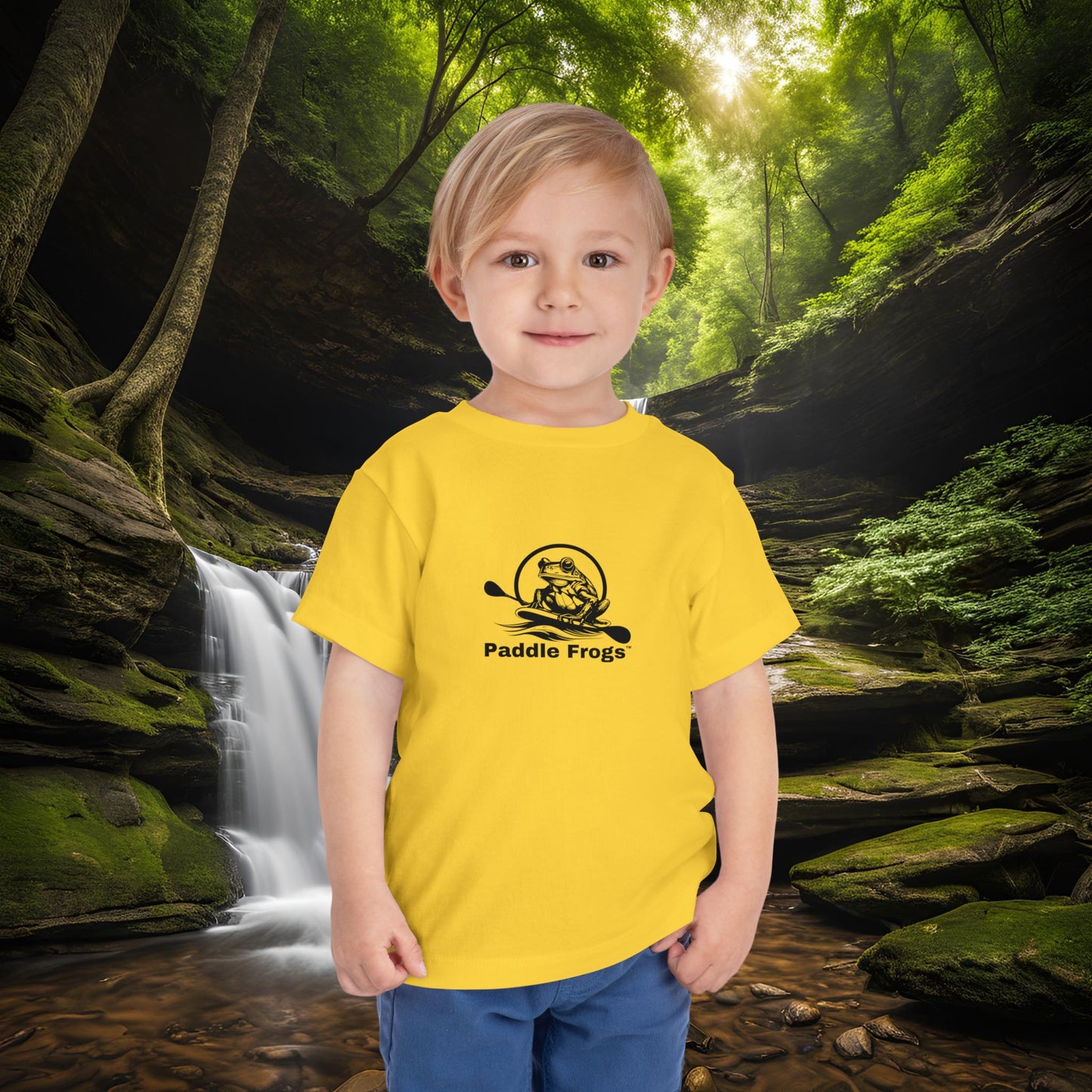 Original Paddle Frogs Toddler Tee (10 colors)