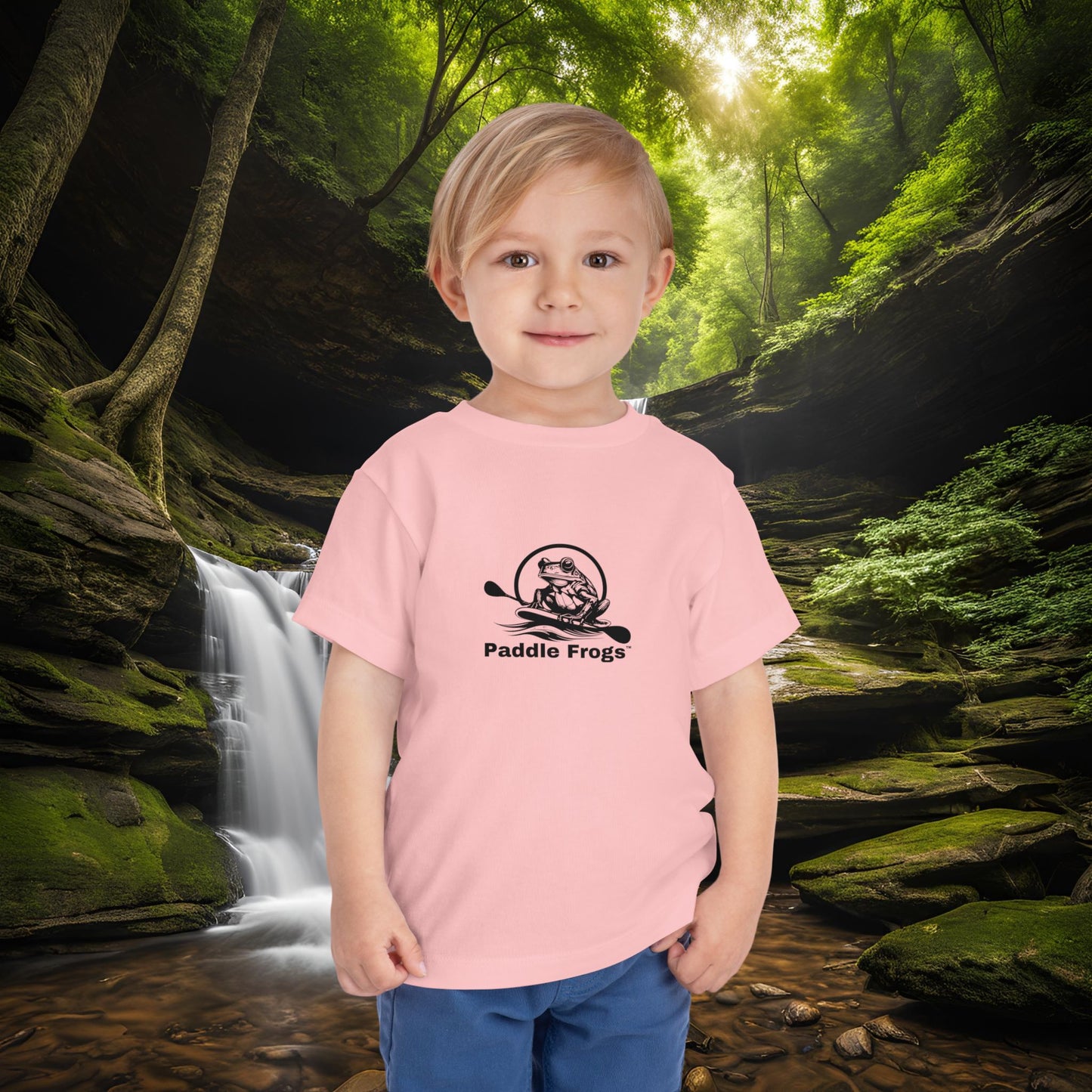 Original Paddle Frogs Toddler Tee (10 colors)