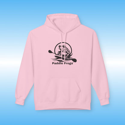 Soft Style Fleece Hoodie in 13 Colors by Paddle Frogs™