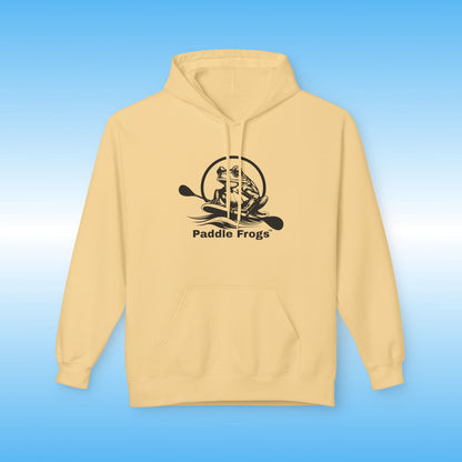 Soft Style Fleece Hoodie in 13 Colors by Paddle Frogs™