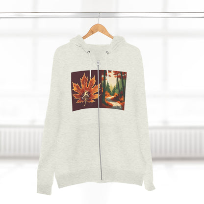 Autumn Trail Zip Hoodie (Ice Skate edition) Paddle Frogs™