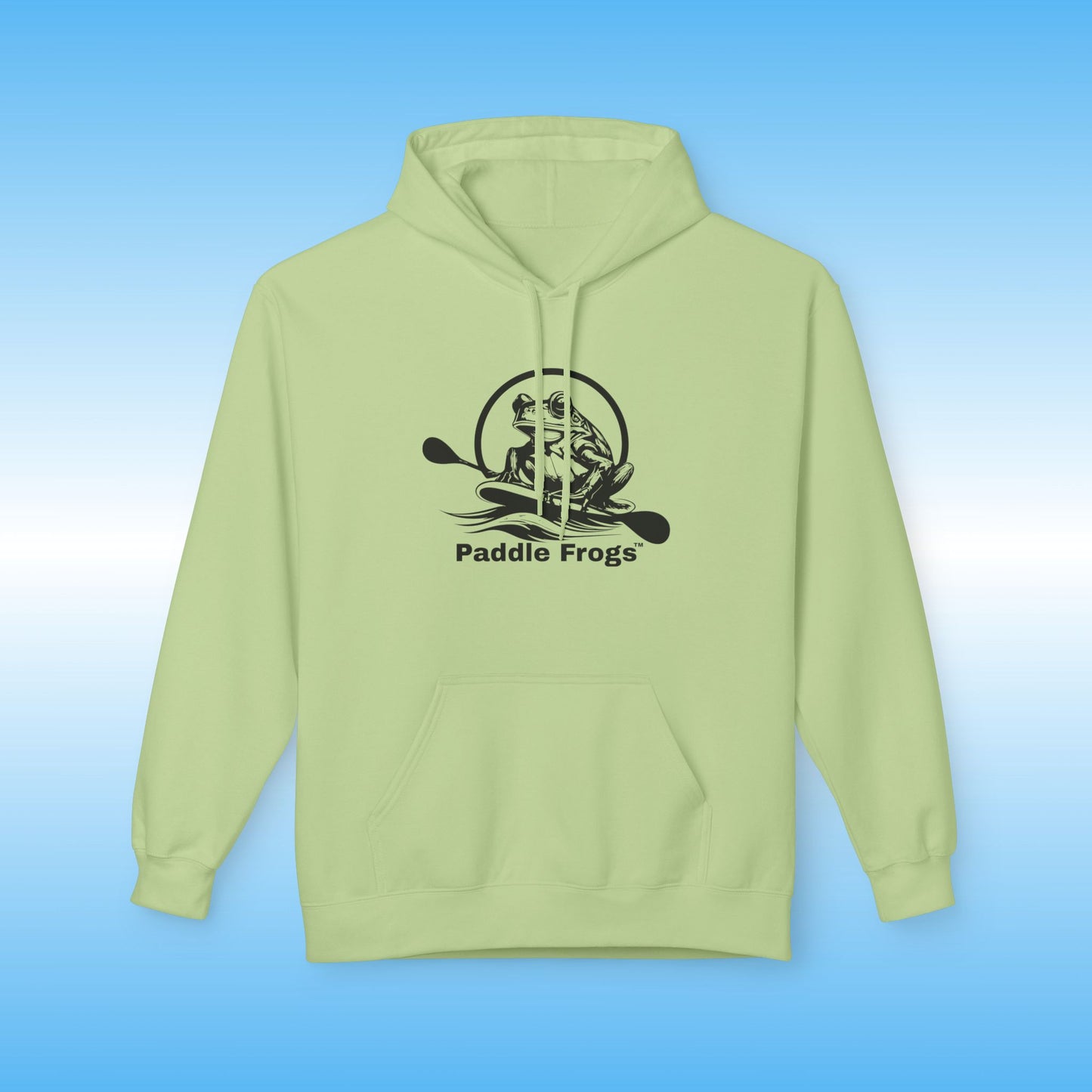 Soft Style Fleece Hoodie in 13 Colors by Paddle Frogs™