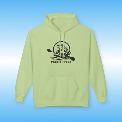 Soft Style Fleece Hoodie in 13 Colors by Paddle Frogs™