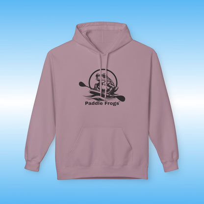 Soft Style Fleece Hoodie in 13 Colors by Paddle Frogs™