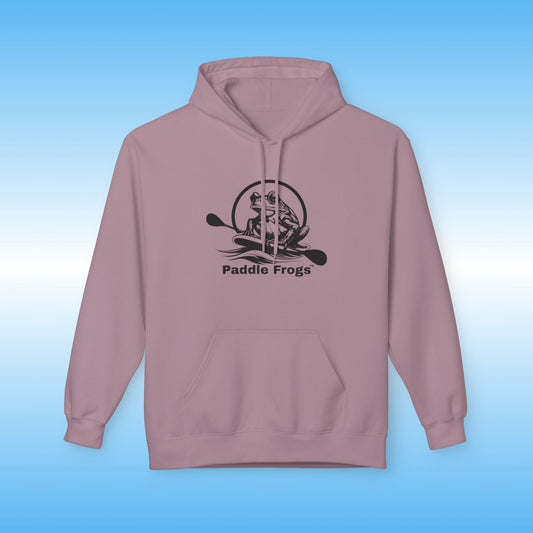 Soft Style Fleece Hoodie in 13 Colors by Paddle Frogs™