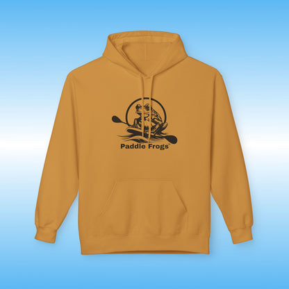 Soft Style Fleece Hoodie in 13 Colors by Paddle Frogs™