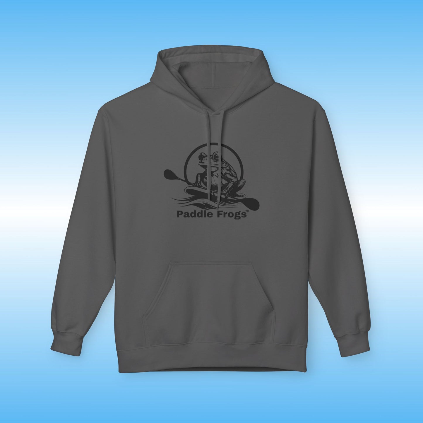 Soft Style Fleece Hoodie in 13 Colors by Paddle Frogs™