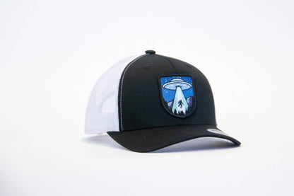 Bigfoot UFO Conspiracy Trucker Hat