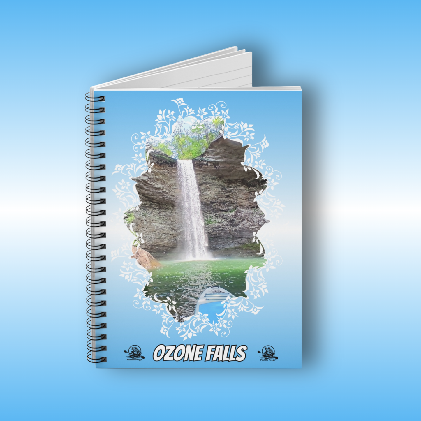 Ozone Falls | Spiral Notebook