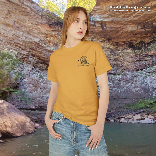 Earthy T-Shirt Paddle Frogs Unisex