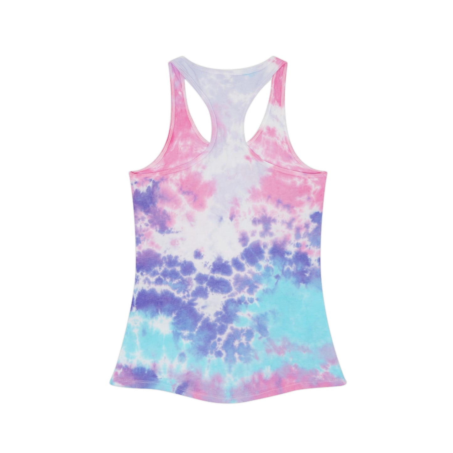 Tie-Dye Racerback Tank Top - Lagoon or Cotton Candy - Paddle Frogs