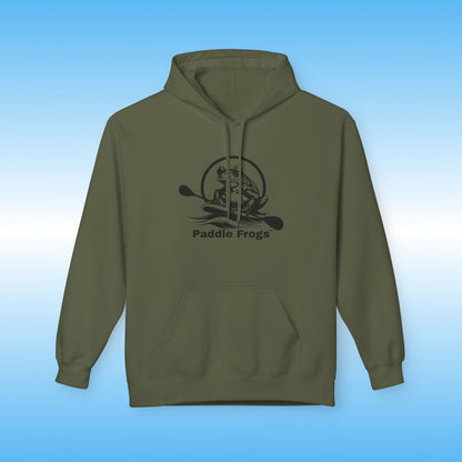 Soft Style Fleece Hoodie in 13 Colors by Paddle Frogs™