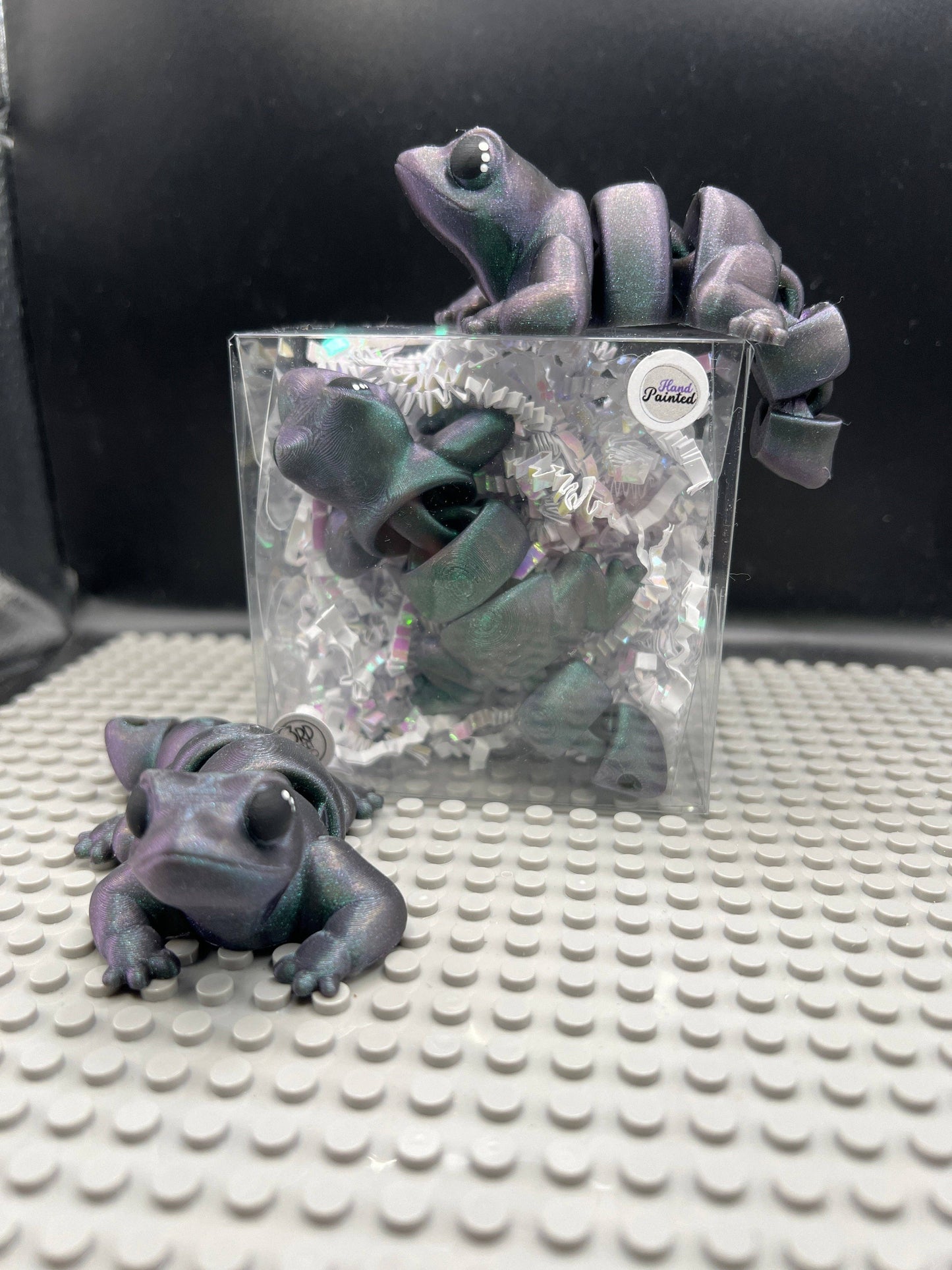 Ultra-Cute Lizard Pocket Fidget Friend (with Colorful Play Scene)