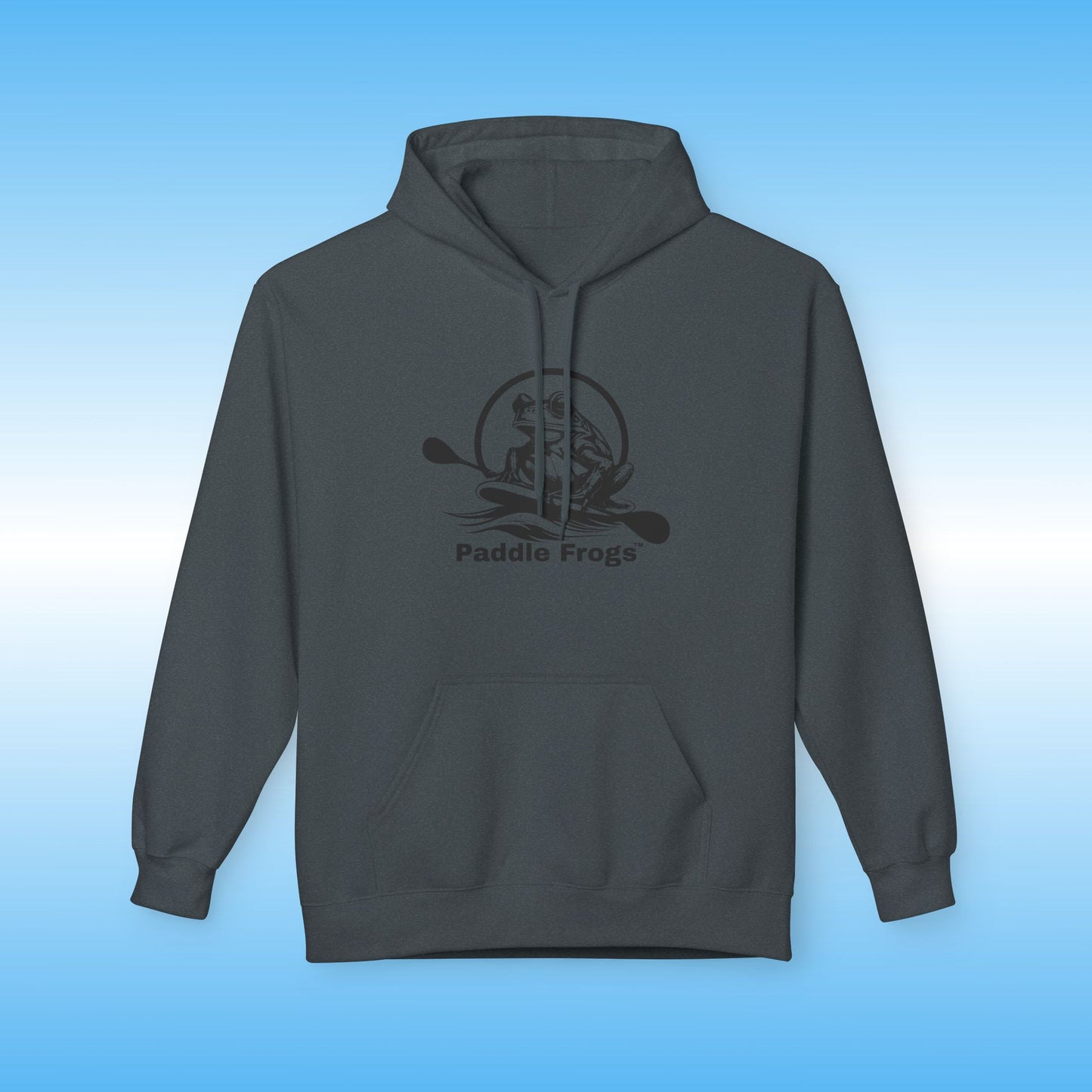 Soft Style Fleece Hoodie in 13 Colors by Paddle Frogs™